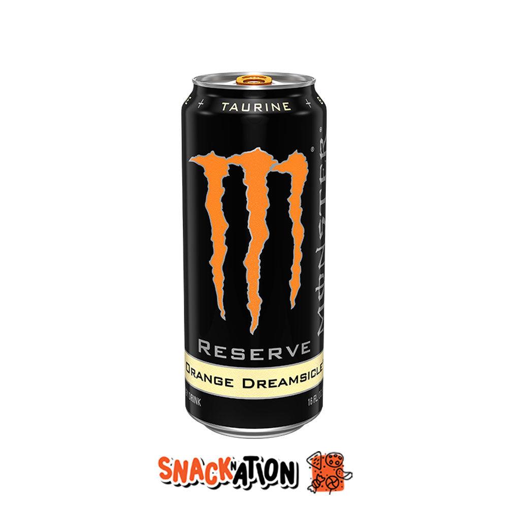 MONSTER ENERGY Reserve Orange Dreamsicle - Bevanda Energetica al gusto di vaniglia e arancia 473 ml - Snackation