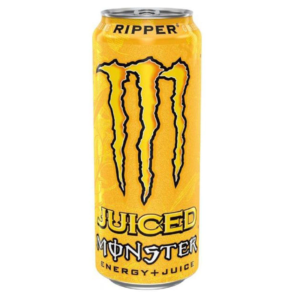 MONSTER ENERGY Ripper Juiced - Bevanda Energetica al gusto di ananas 500 ml - Snackation