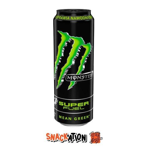 MONSTER ENERGY Super Fuel Mean Green - Bevanda Energetica agli agrumi 568 ml - Snackation