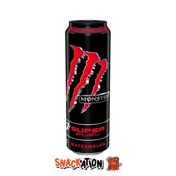 MONSTER ENERGY Super Fuel Watermelon - Bevanda Energetica al gusto Anguria 568 ml - Snackation