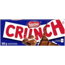 NESTLE' Crunch - Barretta di cioccolato, riso soffiato e wafer 100 gr - Snackation