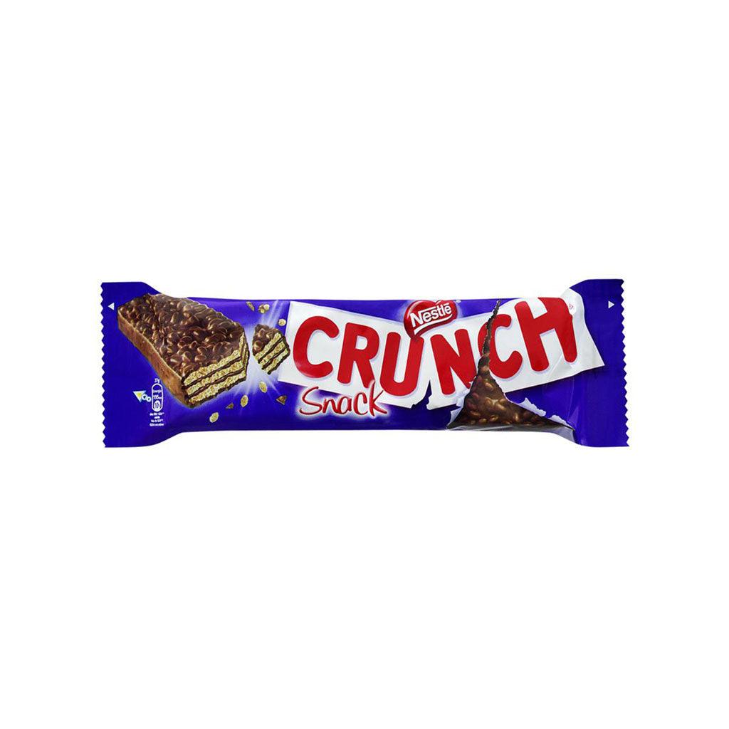 NESTLE' Crunch Snack - Barretta di cioccolato, riso soffiato e wafer 33 gr - Snackation