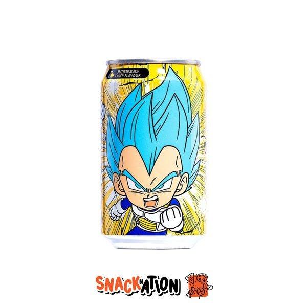 OCEAN BOMB Dragonball Vegeta - Bevanda gassata al gusto cedro 330 ml - Snackation