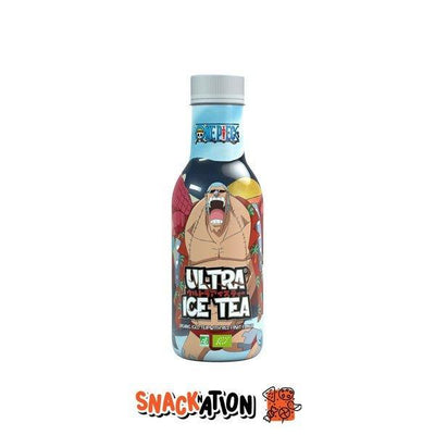 ONE PIECE ULTRA ICE TEA Franky Organic Iced Tea with Red Fruit - Tè ai frutti rossi 500 ml - Snackation
