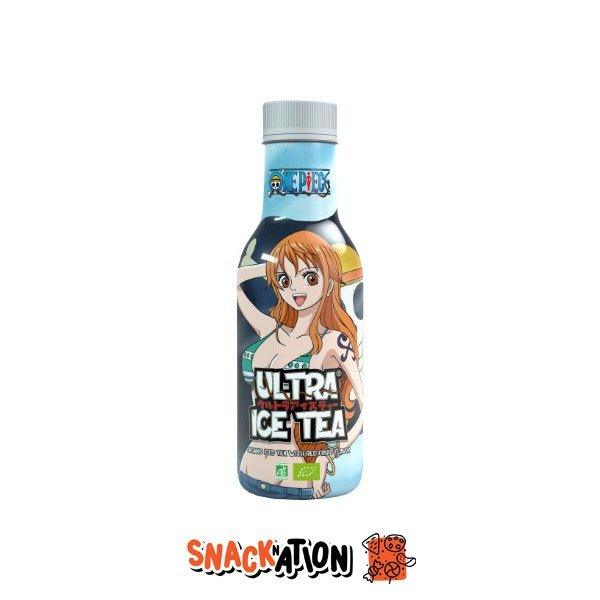 ONE PIECE ULTRA ICE TEA Nami Organic Iced Tea with Red Fruit - Tè ai frutti rossi 500 ml - Snackation