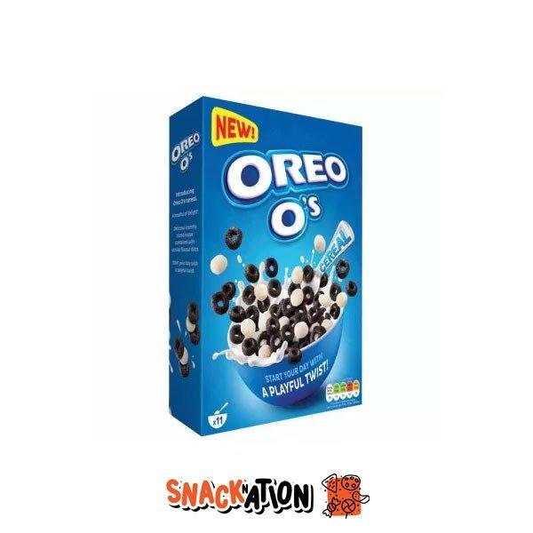 OREO O's - Cereali al gusto di cioccolato e vaniglia 350 gr - Snackation