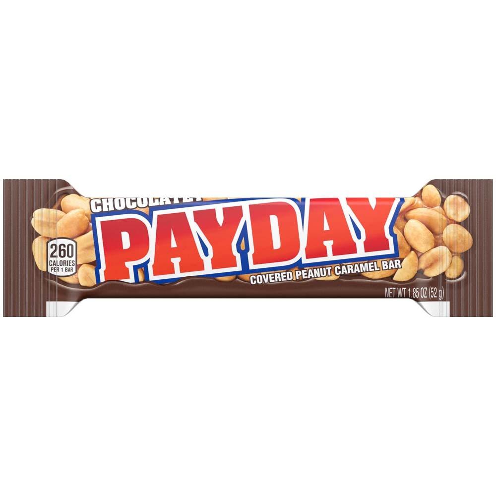 PAYDAY Chocolatey - Barretta arachidi, caramello e cioccolato al latte 51 gr - Snackation