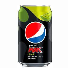 PEPSI Max Lime - Bevanda gassata senza zucchero al gusto Pepsi e Lime 330 ml - Snackation
