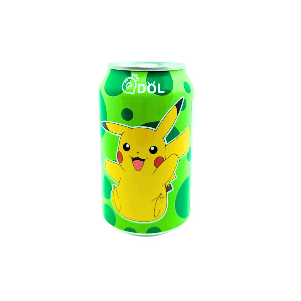 QDOL Pikachu - Bevanda Gassata al Gusto di limone verde 330 ml