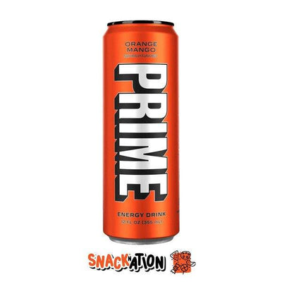 PRIME Orange Mango - Bevanda Energetica al gusto arancia e mango 355 ml - Snackation