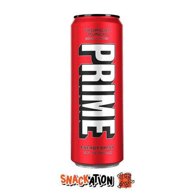 PRIME Tropical Punch - Bevanda Energetica al gusto Punch ai frutti tropicali 355 ml - Snackation