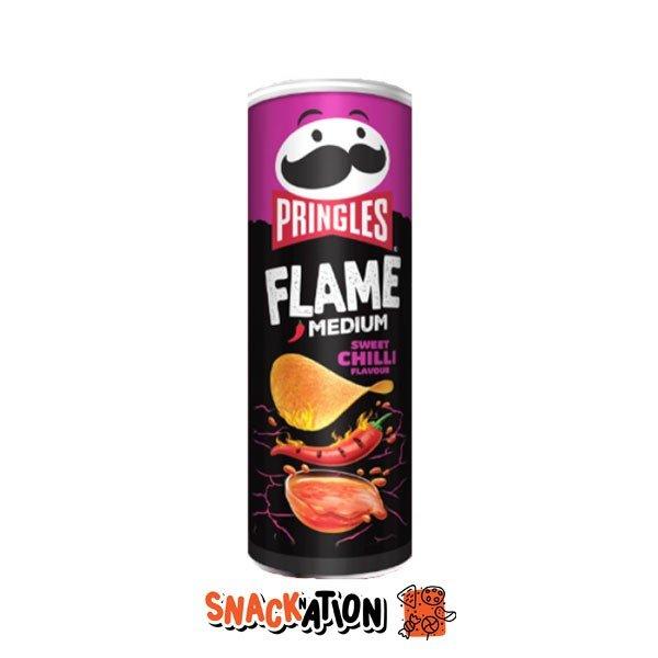 PRINGLES Flame Sweet Chilli - Patatine gusto Paprika dolce e peperoncino 160 gr - Snackation