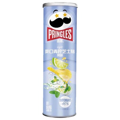 PRINGLES Lime & Tart Asia Import – Patatine al gusto di lime e menta 115 g - Snackation