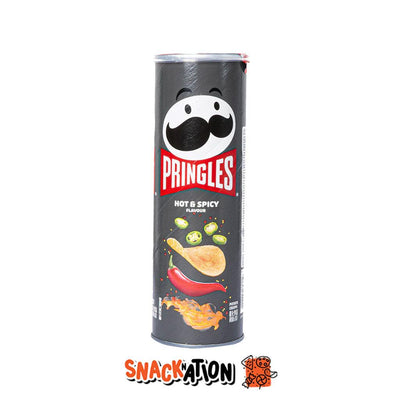 PRINGLES Super Hot Spicy – Patatine speziate e piccanti 110 g - Snackation