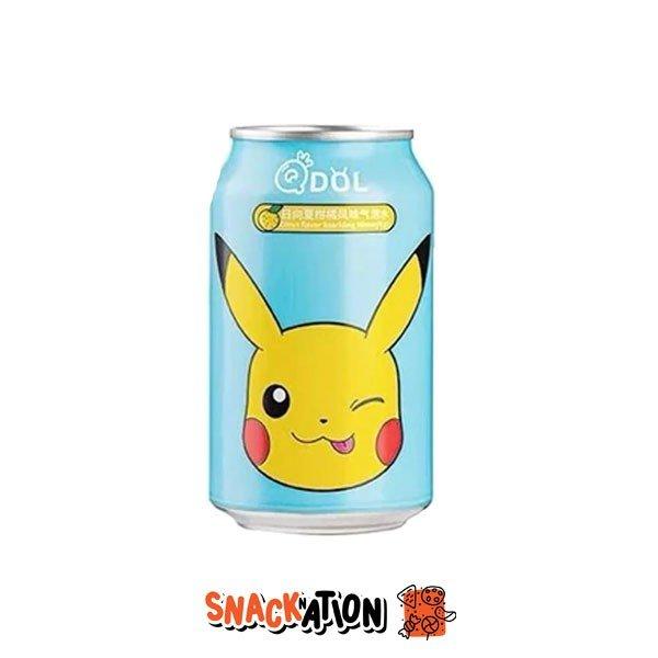 QDOL Pikachu - Bevanda gassata al gusto pompelmo 330 ml - Snackation