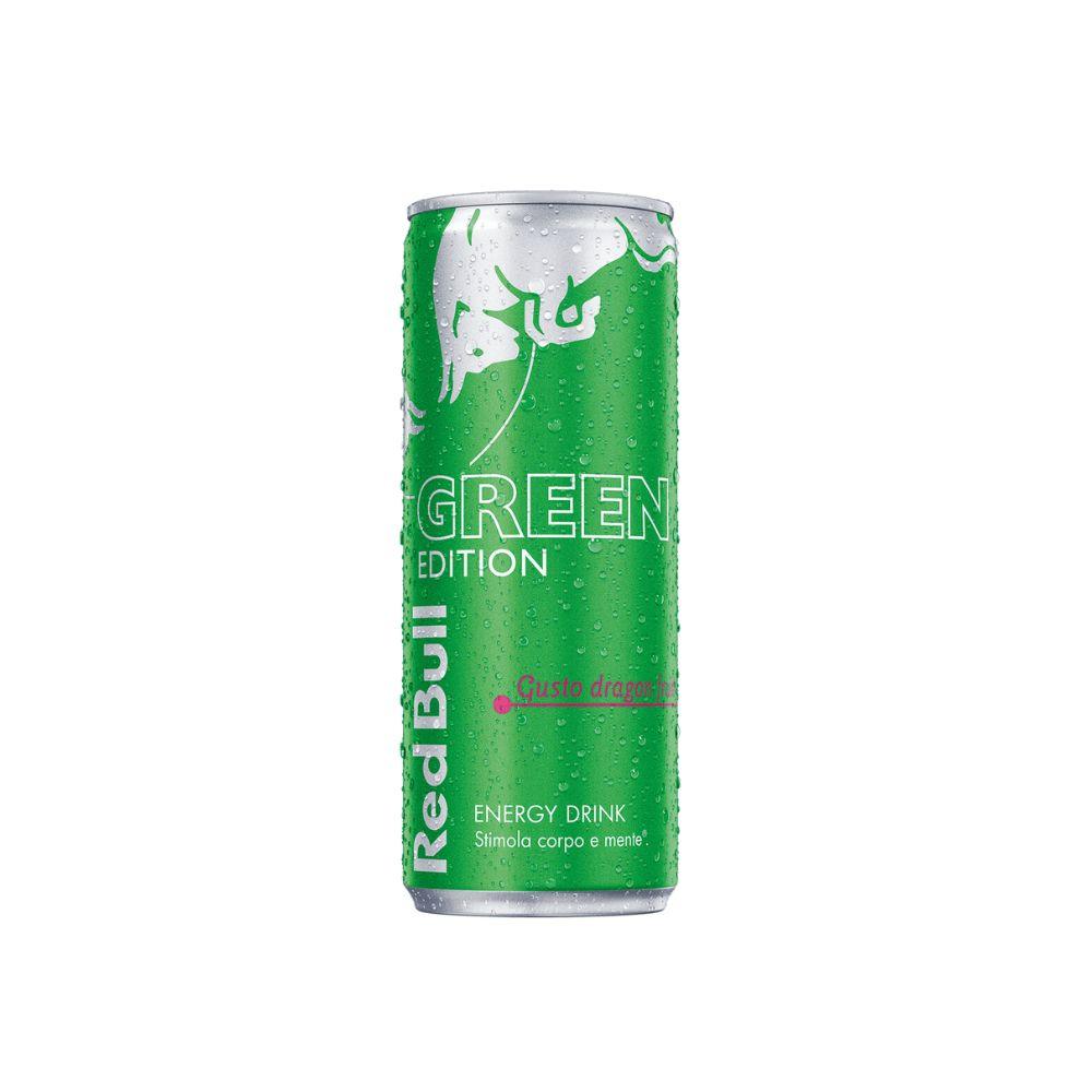 RED BULL The Green Edition - Bevanda Energetica al Gusto di Kiwifruit 250 ml - Snackation