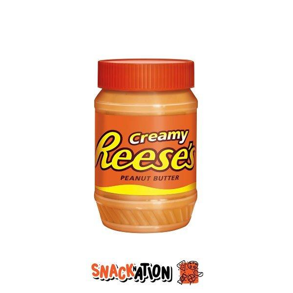 REESE'S Creamy Peanut Butter - Burro d'arachidi cremoso 510 gr - Snackation