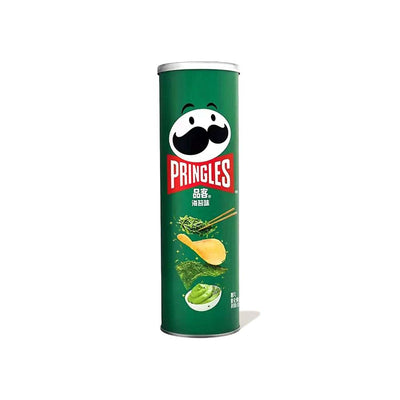 PRINGLES Seaweed – Patatine al gusto di Alghe Marine 110 g