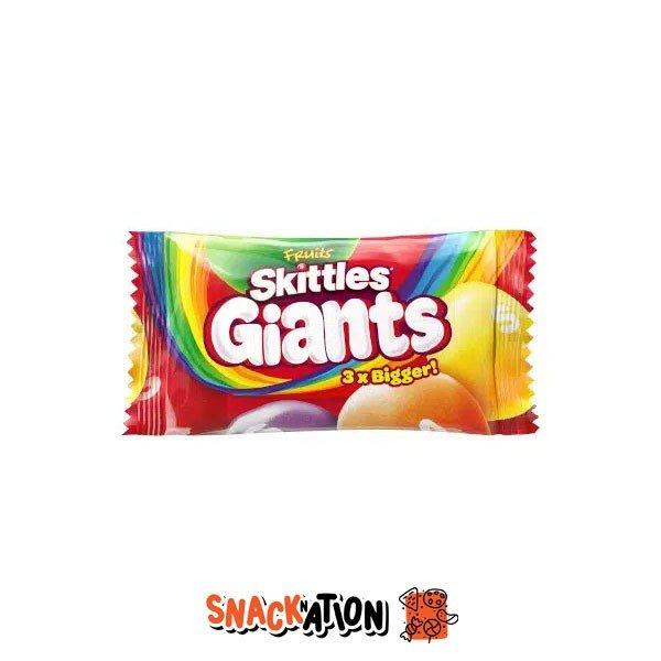 SKITTLES Fruit Giants - Caramelle alla frutta 45 gr - Snackation