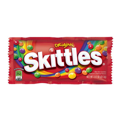 SKITTLES Original - Caramelle al gusto di frutta mista 45 g - Snackation