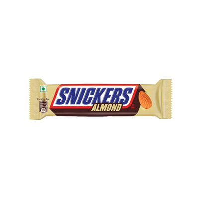 SNICKERS Almond - barretta di coccolato con caramello e mandorle 40 gr - Snackation