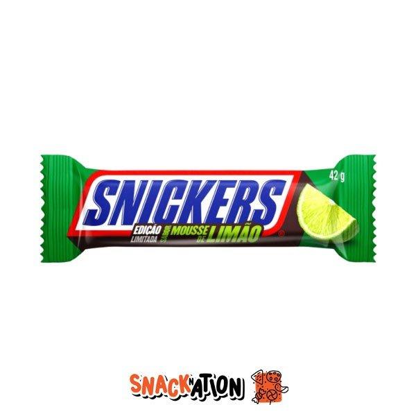 SNICKERS Lime - barretta snickers al gusto lime 42 gr - Snackation
