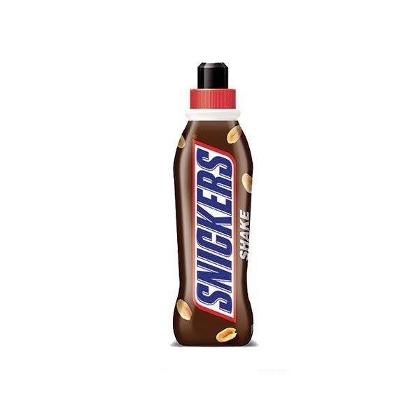 SNICKERS Milkshake - Bevanda al gusto di latte cioccolato, arachidi e caramello 350 ml - Snackation