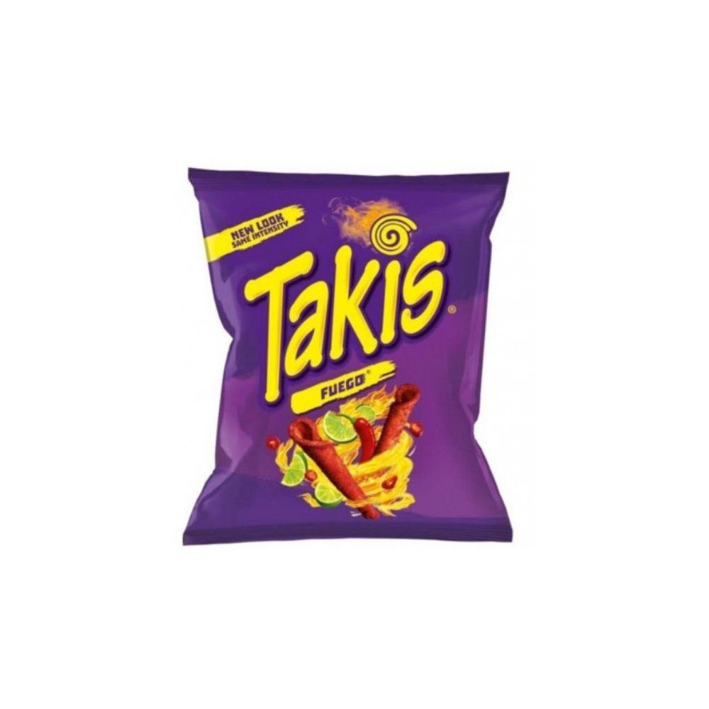 TAKIS FUEGO - Patatina di mais piccanti al gusto piccante 40g - Snackation