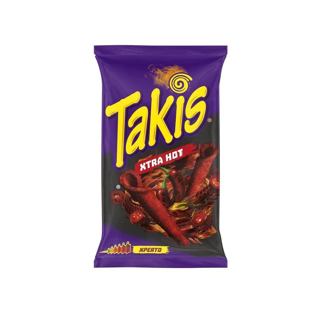TAKIS Xtra Hot - Patatina di mais piccanti molto piccanti 90 gr - Snackation