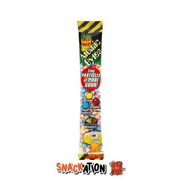 TOXIC WASTE Atomic Bytes - Caramelle aspre gusto frutta mista 60 g - Snackation