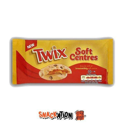 TWIX Cookies - Biscotti con pezzetti di cioccolato e caramello 144 gr - Snackation