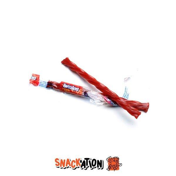 TWIZZLERS Strawberry Twist - Caramella gusto fragola pezzo singolo - Snackation