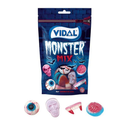 VIDAL MONSTER MIX - MIX CARAMELLE MONSTRI - 180g - Snackation