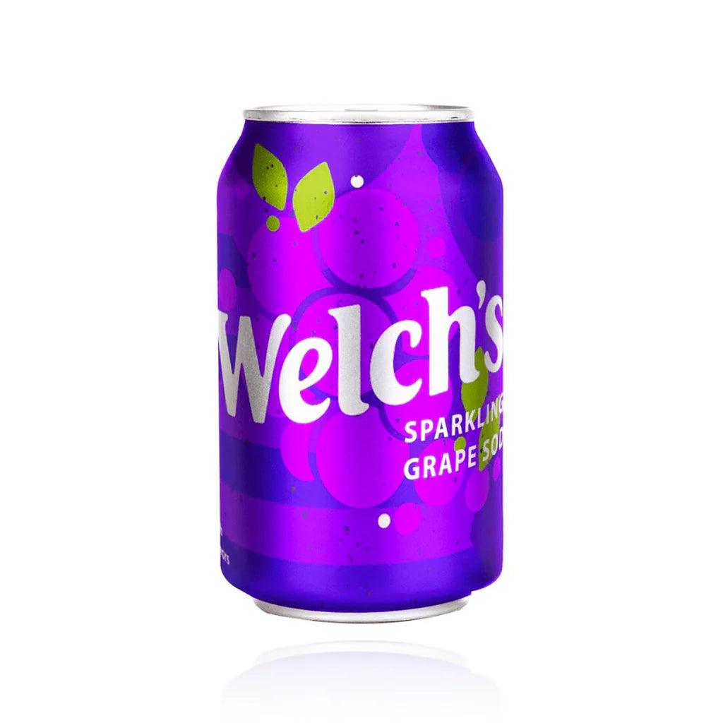 WELCH'S Grape Soda - Bevanda frizzante all'uva Americana 355 ml - Snackation